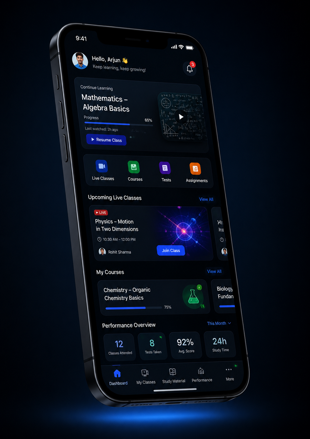 Premium business and coaching mobile applications