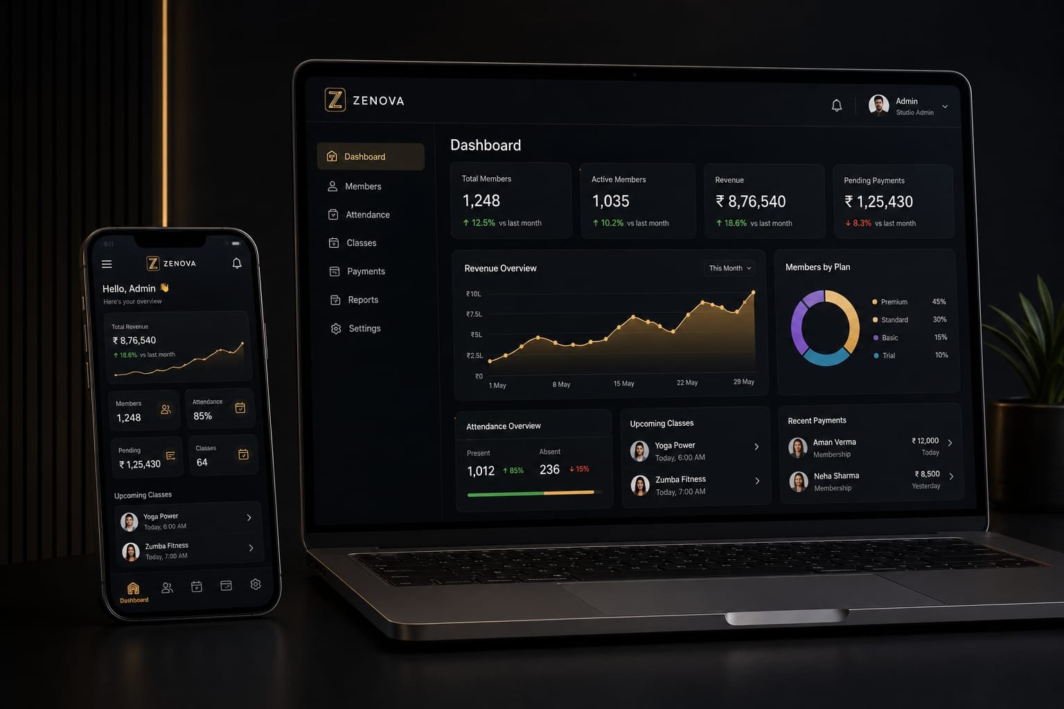 Zenova premium mobile apps lineup